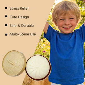 Jouet Squishy Multicolore Écologique Non Toxique Inodore en Forme de Dim Sum, Balle Mochi à Remontée Lente, Anti-Stress, Cadeau d'Anniversaire - Product Image 5