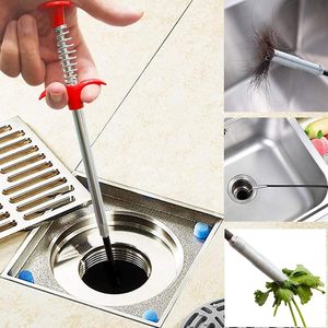 Herramienta de Limpieza Doméstica, Desatascador Flexible para Drenajes, Limpiador de Canaletas, Desatascador de Inodoros, Desatascador de Drenajes de Ducha, Cocina, Baño y Bañera - Product Image 6