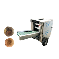 Machine à décortiquer les noix de coco automatique portable WEIKA WK-YZ8 sur roues, 3KW, 2200-2600 P/h, garantie 3 ans pour l'industrie alimentaire et des boissons