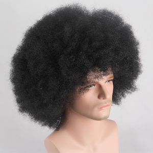 Pelucas Afro Rizadas Grandes y Esponjosas de los Años 70 de Anxin para Hombres, Estilo Disco Hippie - Product Image 2