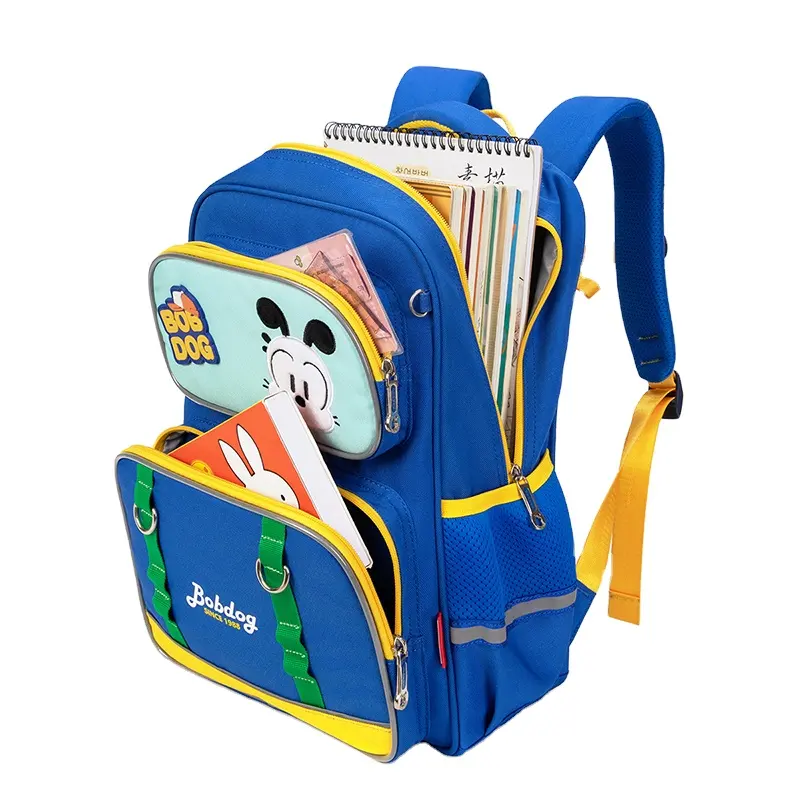 Custom LOGO Waterproof Primary School Student Backpack Book Bag Sets waterproof and dirty large capacity travel bag
