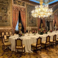 Ensemble de tables et chaises de banquet de mariage, mobilier commercial de luxe pour cafétéria, hôtel, restaurant, conception OEM ODM