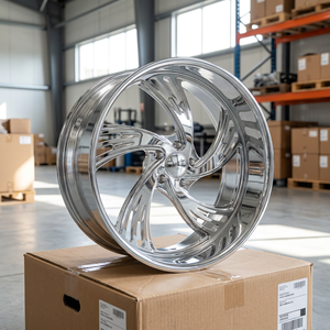 Nuevas Llantas de Aleación Forjadas a Medida de Grado Aeroespacial 6061-T6 con Diseño de Turbina Profunda de 18-24 Pulgadas 5x127/6x139.7 25mm para <span class=keywords><strong>X6</strong></span> - Product Image 1