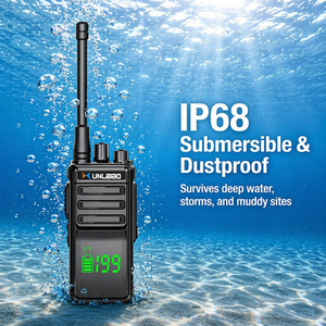 วิทยุสื่อสารทางทะเล XUNLIBAO IP68 กันน้ำ <span class=keywords><strong>ราคา</strong></span>โรงงาน 10W Vhf Uhf คู่ย่านความถี่ F1880 วอล์คกี้ทอล์คกี้ สำหรับการใช้งานทางทะเล - Product Image 1