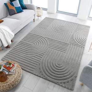 grey Hand Tufted <b>Rugs</b> for Modern Hand Tufted Carpets Hand Tufted Wool <b>Rugs</b> for Living Room Carpet <b>Rug</b> Mat - Product Image 1