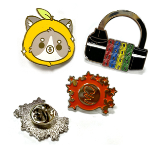 Venta de broche de diamantes de imitación de cristal chapado en oro solapa dibujos animados anime duro esmalte suave <span class=keywords><strong>PIN</strong></span> de metal insignia personalizada artesanías de metal con logotipo - Product Image 2