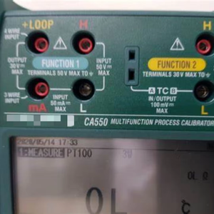 Yokogawa เครื่องสอบเทียบกระบวนการมัลติฟังก์ชั่ใหม่ CA550 - Product Image 3
