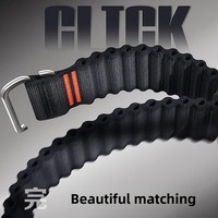 Compatible avec Garmin Fenix 7/5X/6X/7X ainsi que avec Timex Ironman Pro et les bracelets en nylon à libération rapide Alpine Loop (22 mm/26 mm)