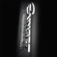 Robuste Metall-LED-Buchstaben mit Lochstanzung, Sichtbare LED-Pixel-Schilder für Hochsichtbarkeit bei Außenwerbung auf Gebäudedächern