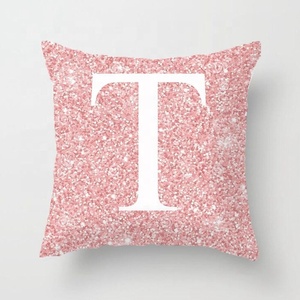 Coussin décoratif personnalisé <span class=keywords><strong>avec</strong></span> inscription rose pour canapé, décoration personnalisée pour canapé - Product Image 2
