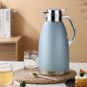 Popolare Thermos alla Moda in Acciaio Inox 304 per Mantenere Caldi Caffè e Tè, Bollitore Isolante da 2,3L con Manico e Infusore - Product Image 4