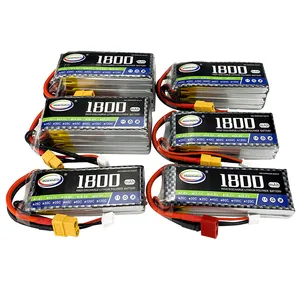 Bateria lipo 11.1v 1800mah, barato, 60c para rc helicóptero, avião, 3s, bateria com t jst xt30 xt60 plug