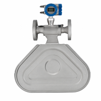 DN8 to DN40 Ex d IIC T6 316L SS RS485 HART 0.1% High Accuracy Ultra-Low Flow Measurement A-Tube Coriolis Mass Flowmeter
