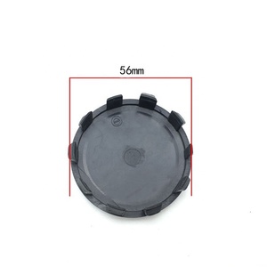 56mm bleu blanc enjoliveurs de centre de roue de voiture couvercle de <span class=keywords><strong>moyeu</strong></span> 68mm accessoires extérieurs de voiture - Product Image 3