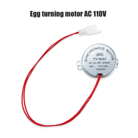 Mini Motor Síncrono para Incubadora de Huevos de 220V 110V 12V con Larga Vida Útil y Volteo Automático de Huevos