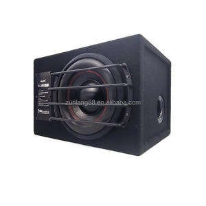 Usine OEM 10 pouces voiture caisson de basses actif 20hz-800hz amplificateur intégré <span class=keywords><strong>Spl</strong></span> 600w fort caisson de basses boîtier de haut-parleur - Product Image 3