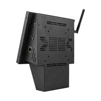 Verificador de Precios con Sistema Windows de 8 Pulgadas, Escáner de Código de Barras y Código QR, Terminal POS de Pared con Pantalla Táctil