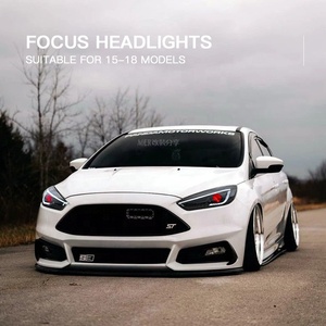 Luz delantera adecuada para Ford <span class=keywords><strong>Focus</strong></span> 2015-2018 lente LED modificada faro de xenón streamer señal de giro Luz de circulación diurna - Product Image 6
