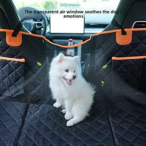 Coprisedile per Auto per Cani, Tappetini Impermeabili in Oxford 600D, Protezione Anti-Graffio per Viaggi in Auto - Product Image 3