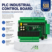 PCBA Industriale PLC Personalizzato OEM con Rivestimento Conforme Elettronico, PCB Multistrato e Schermatura EMI, Assemblaggio PCB