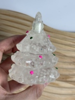 Mainan Squishy Maltosa Pohon Natal Menyala Dalam Gelap, Mainan Remas Lambat Berkilauan, Alat Penghilang Stres Tangan Uniseks