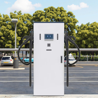 Chargeur DC ultra-rapide 120 kW pour véhicules électriques à usage commercial - 2 connecteurs CCS - Sortie polyvalente 200V-1000V et contrôle intelligent du courant