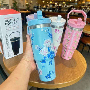 30oz in acciaio inox <span class=keywords><strong>Thermos</strong></span> <span class=keywords><strong>tazza</strong></span> con ghiaccio portatile auto <span class=keywords><strong>tazza</strong></span> di <span class=keywords><strong>caffè</strong></span> 304 bottiglia sottovuoto per regali d'affari all'aperto - Product Image 2