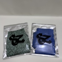 Sacs à fermeture éclair réutilisables personnalisés avec logo, différentes tailles, pour emballages de sweats à capuche et cosmétiques