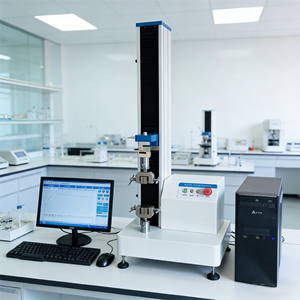 Máquina de Ensayo Universal de Columna Única Controlada por Computadora - Probador de Resistencia a la Tracción para Plásticos y Películas - Product Image 2