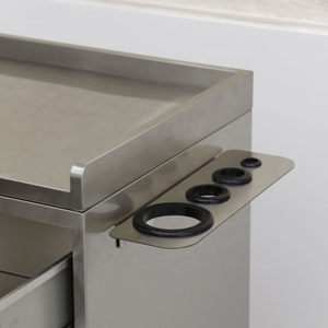 Carrito de Almacenamiento de Herramientas Profesional de Acero Inoxidable con 4 Ruedas para Salones de Belleza y Barberías - Diseño Moderno, Duradero y Fácil de Usar - Product Image 3