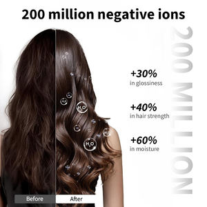 Secador de Pelo Profesional Portátil de Alta Velocidad con Iones Negativos, Juego de Cepillos de Salón, con Difusor, 110,000 RPM, para Uso Doméstico - Product Image 5