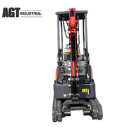 Miniexcavadora MX15RX en Oferta con Contrapeso y Pulgar Hidráulico para Excavación y Trabajos Agrícolas