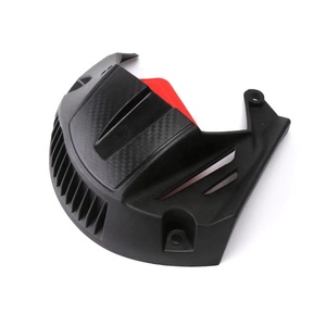 Cache-ventilateur de moto en plastique noir CXMOTO pour système de refroidissement de moto Yamaha BW'S/<span class=keywords><strong>CYGNUS</strong></span> - Product Image 3