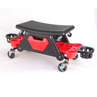 Siège roulant Mobile 2 en 1, chaise robuste, tabouret de détail, fauteuil roulant d'entretien de voiture