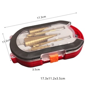 Jeu de 6 forets étagés multifonctionnels en acier inoxydable étamé Yongchang pour perçage de métaux avec conception à marches - Product Image 3