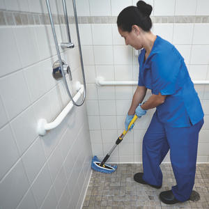 Flexibler Halter Rubbermaid HYGEN, Schwarz/gelb - Product Image 2