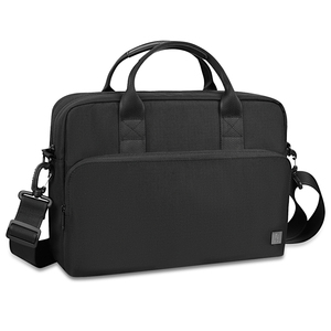 WiWU 14 Inch Laptop <strong>Sleeve</strong> with Shoulder Strap for <strong>Macbook</strong> Laptop Bags with Faux Fur Lining Office Briefcase Bag - Product Image 1