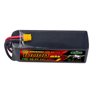 แบตเตอรี่ <span class=keywords><strong>Lipo</strong></span> ความจุสูง11.1V 14.8V 22.2V แบตเตอรี่100C 70C อัตราการคายประจุสูงสำหรับโดรนในรถ RC - Product Image 1