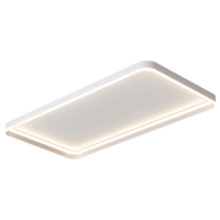 Ensemble de luminaires de plafond LED en fer de style minimaliste italien pour chambre à coucher, nouveau style 2025, moderne et élégant pour toute la maison