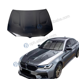3K Twill <span class=keywords><strong>CS</strong></span> phong cách bất Carbon động cơ nắp ca-pô mui xe cho BMW 5 Series G30 G38 F90 M5 2016 + - Product Image 1