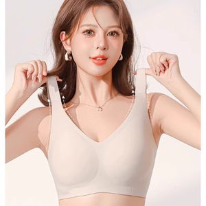 Soutien-gorge amincissant sans coutures, contrôle des poitrines latérales, liftant et anti-affaissement, minimiseur pour poitrine généreuse, couvrance grande taille - Product Image 3