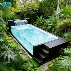 <span class=keywords><strong>Piscine</strong></span> <span class=keywords><strong>rectangulaire</strong></span> extérieure sur mesure pour jardin, hôtel, famille, <span class=keywords><strong>piscine</strong></span> hors sol à vendre - Product Image 1