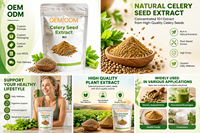 KUNYON Poudre d'extrait de jus de céleri aromatisée, complément alimentaire naturel enrichi en vitamines et 5-HTP pour la santé oculaire, qualité alimentaire, usage adulte