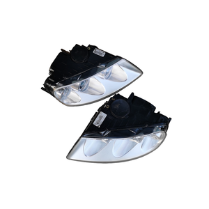 Coppia di Fari Anteriori Sinistro e Destro per Volkswagen <span class=keywords><strong>Touareg</strong></span> <span class=keywords><strong>7L</strong></span> 2003-2006, Assemblaggio OEM 7L6941015BB 7L6941016BB - Product Image 2