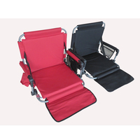 Chaises de stade pliantes en acier de haute qualité, sièges portables pour l'extérieur, meubles de jardin pour utilisation en parc
