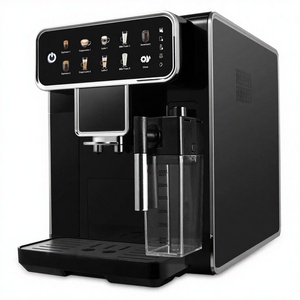 Cafetera Espresso Automática de Acero Inoxidable, 15 Bares, Programable, para Uso Doméstico y Comercial, Cafetera Latte Totalmente Automática - Product Image 3