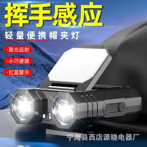 Headlamp High-Intensity Rechargeable 2000 MAh LED Rotatable Hiking Camping Outdoor Fishing Mining Lamp - Product Image 2