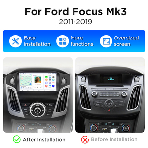 Radio para coche Junsun Carplay para Ford Focus 3 mk3 2011-2019, reproductor de DVD para coche, unidad principal 2 Din, estéreo para coche, GPS, navegación, multimedia - Product Image 2