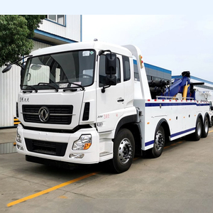 Nouveau Camion de remorquage et de dépannage routier Dongfeng 50 tonnes 8x4 à plateau coulissant, moteur diesel, boîte manuelle - Product Image 1