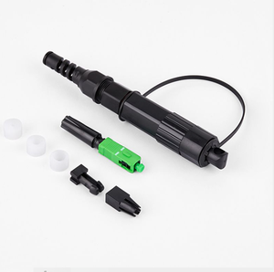 Conector Rápido de Fibra Óptica Tipo MINI SC <span class=keywords><strong>APC</strong></span>/UPA IP68 Resistente al Agua para Instalación FTTH en Sitio, Equipo de Fibra Óptica - Product Image 4
